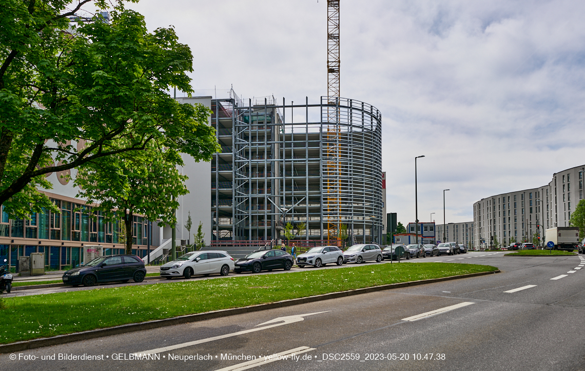 20.05.2023 - REVO Boardinghaus und Hochgarage in Neuperlach
